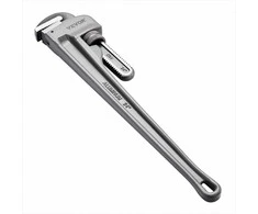 Nen 60.96 cm aliuminio vamzdžių raktas, reguliuojamas santechninis raktas, lengvas ergonomiškas įrankis, reguliuojamas vamzdžių raktas, aliuminis vamzdžių raktas, tvirtas vamzdžių raktas, santechnikos įrankiai