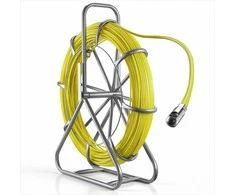 Nen Stiklo pluošto traukimo juosta sienoms, grindims, ir elektros vamzdžiams, su stovu ir užrakinimo mechanizmu, nelaidi, kabelių traukimo įrankis, vielos prastūmimo strypas