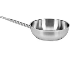 Padažų puodas su rankena | nerūdijančio plieno | 24 cm | 3,4 l (YG-00081)