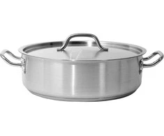 Toya Sa Poland Nerūdijančio plieno troškinimo puodas su dangčiu, 36x11cm, 11,2L troškinimo puodas
