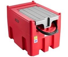 Nešiojama dyzelino / benzino talpa 440l, 12V siurblys 38l/min, kuro perpylimo bakas