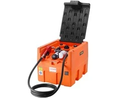 Nešiojamas dyzelino bakas, 182L kuro bakas su 12V siurbliu, sunkvežimiams, laivams, traktoriams, sunkiajai technikai, dyzelino perdavimo bakas