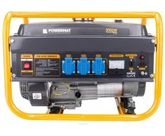 Nešiojamas generatorius 3000W, 230V AC ir 12V DC, AVR įtampos stabilizatorius, namams, sodui, statyboms, avarinis maitinimo šaltinis