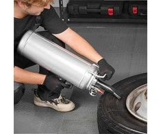 Nešiojamas padangų bortų montavimo įrankis, 10 L pneumatinis smūginis pripūtėjas, rankinis padangų montavimo prietaisas automobiliams, visureigiams ir sunkvežimiams, bekamerinių padangų montavimo įranga