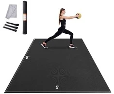 Neslystantis kilimėlis mankštai, jogos, pilateso, fitneso, 2.4x1.5 m, didelis