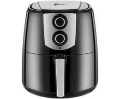 Oro gruzdintuvė 3.5L, 1400W, be aliejaus, reguliuojama temperatūra, kompaktiška, juoda, karšto oro gruzdintuvė, gruzdinimo puodas, oro keptuvė