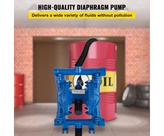 Oro membrana siurblys 1/2", 3 GPM, ketaus korpusas, nitrilo membrana, dyzelinui, naftai, alyvai
