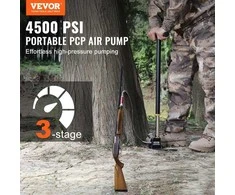 PCP Šautuvo Pompa 4500 PSI, 3 Pakopų Rankinis Siurblys, Aukšto Slėgio Oro Pompa, Nešiojama Oro Šautuvo Pompa, PCP Pildymo Stotis