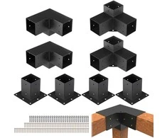 Vevor Pergolės kampinė laikiklio rinkinys 4''x4''