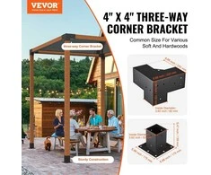 Vevor Pergolės kampinė laikiklio rinkinys 4''x4''