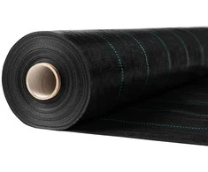 Piktžolių plėvelė 70 g/m², 1.6 m x 50 m, 50 smeigtukų, agroplėvelė, daržo danga, sodo plėvelė, žemės danga