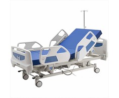 Pilnai elektrinė ligoninės lova namams ir klinikai su Trendelenburgo padėtimi, centrinė užrakto sistema, elektrinė medicininė lova, 250kg keliamoji galia, slaugos lova
