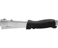 Plaktukinis segiklis 6–10 mm kabėms, greitas kabių įkalimas, apmušalų segiklis, dailidės segiklis