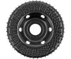 Plieninė freza kampiniam šlifuokliui, 120 mm, universalus šlifavimo ir frezavimo įrankis, medienos freza, betono freza