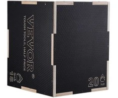 VEVOR 3 in 1 šuolių dėžė, 50/45/40 cm
