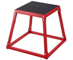 Pliometrinė dėžė 45.8 cm, plioboxas, šuolio platforma, fitneso laiptelis, mankštos įrankis, namų sporto įranga