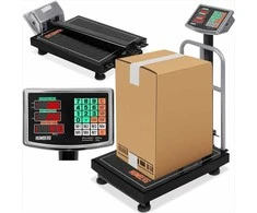 Pramoninės svarstyklės 300 kg talpos, didelio tikslumo svėrimo svarstyklės, sunkiosios platformos svarstyklės sandėliui ir logistikai