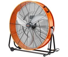 Pramoninis būgninis ventiliatorius 30 colių, 13000 CFM, 3 greičių, didelio našumo, sandėlio, dirbtuvių, gamyklos vėdinimui