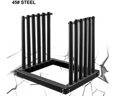 Priekinių stiklų laikiklis sunkvežimiams, skirtas stiklo transportavimui, 5 stiklų plieno priekinių stiklų laikiklis, 635x535x610 mm, automobilių stiklų laikiklis