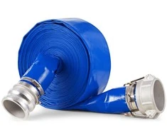 Priešsrovės žarna, 76,20 mm skersmens, 15,24 m ilgio, su spaustukais, PVC priešsrovės išleidimo žarna, baseino priešsrovės žarna