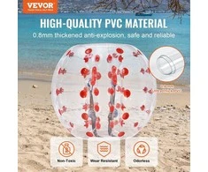 Pripučiamas bamperinis kamuolys, 1,2 m, paaugliams ir suaugusiems, 0,8 mm PVC, žmogaus žiurkėno kamuolys, lauko komandos žaidimas, bamperio žaislas