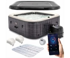 Cf Group Pripučiamas jacuzzi su hidromasažu, 6 asmenims. 239x71 cm premium INTEX 28452