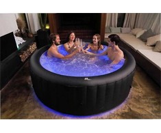 Mspa Pripučiamas sodo SPA, 6 asmenų kubilas, su oro purkštukais, LED apšvietimu ir greitu šildymu