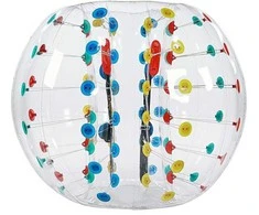 Pripučiami buferiniai kamuoliai, 1.5m PVC kūno sumo zorb kamuolys lauko žaidimams, žmogaus žiurkėno kamuolys, pripučiamas burbulinis kamuolys
