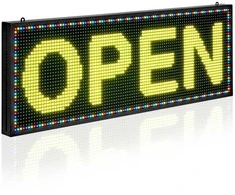 Programuojamas LED ženklas, slenkantis ekranas, spalvotas reklaminis ženklas, P10 LED ekranas, elektroninė pranešimų lenta, parduotuvės vitrinos ženklas