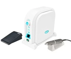 Protezavimo mikromotoras, Dantų laboratorijos įranga, Bešepetėlinis rankinis antgalis, 100W mikromotoras, Kojinis pedalas, Twist-Lock sistema