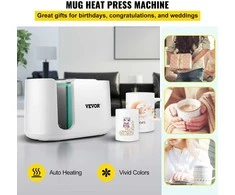 Puodelinių presas 11-15oz, automatinis, nešiojamas, kavos, DIY spausdintuvas, sublimacinis