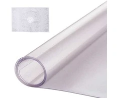 PVC stalo apsauga 609.6x1219 mm, matinė plastikinė stalo plėvelė 1.5 mm, rašomojo stalo užtiesalas
