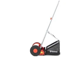 Rankinė vejapjovė mažam sodui, 30 cm pjovimo plotis. Stumdoma žoliapjovė, mechaninė vejapjovė