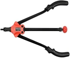 Rankinis kniediklis veržlėms M3-M12, CrMo galvutės, 360 mm, įrankis, sriegiklis