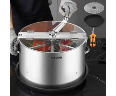 VEVOR Rankinis pumpurų žoliapjovė 370 mm su nerūdijančio plieno peiliais