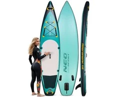 „Reefbreak“ SUP lenta, 350x81x15cm, su priedais, pripučiama irklentė, vandens sporto lenta