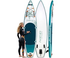 „Reefbreak“ SUP lenta irklenčių sportui su pilnu komplektu, 350 cm ilgio irklentė, pripučiama SUP lenta