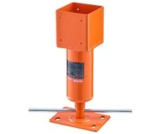 Reguliuojamas grindų, stogo sijų stovas 101.6 x 101.6 mm, namo lyginimo domkratas, atrama, statramstis