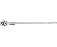 Reversinis terkšlinis raktas 3/4", CrV plienas, 615 mm ilgio, galinis raktas
