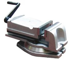 Rotacinis mašininis spaustuvas, didelio našumo metalo apdirbimo spaustuvas, stalinis spaustuvas frezavimui, 100mm žandikaulio plotis, dirbtuvių suspaudimo įrankis