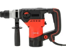 SDS-Plus perforatorius, 1500W, 3 režimų, betonui, plytoms ir gelžbetoniui, su priedais, didelio našumo griovimo gręžtuvas