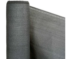 Šešėlinis tinklas 1,5x50 m, 95% pilkas, UV filtru, privatumo uždanga sodui, apsauga nuo saulės, tvoros uždanga