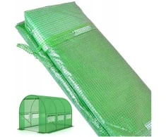 Šiltnamio plėvelė 2x3 m tuneliui, armuota PE plėvelė, UV filtras, 6 m2 sodo tunelio plėvelė, šiltnamio danga, agro plėvelė, daržo plėvelė
