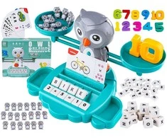 Skaičių ir anglų k. mokymosi žaidimas Scales Owl