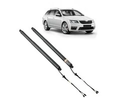 Skoda Octavia III (2012-2020) bagažinės pakėlėjai, 360N, 12V, dujiniai amortizatoriai, automatinis atidarymas