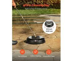Slėginės plovyklos paviršiaus valiklis garažo įvažiavimams, 385 mm, 3000 PSI, kiemo valiklis