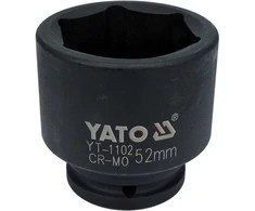 Smūginė galvutė 52 mm, 3/4" lizdas, šešiakampė, smūginė galvutė