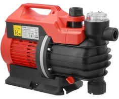 Sodo vandens siurblys, didelės galios 1300W, su filtru ir manometru, drėkinimui, švaraus vandens perkėlimui, 5000 L/h, 53m kėlimo aukštis