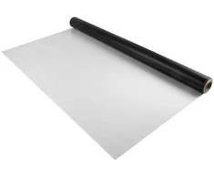 Šokių grindų ritinys, 2x7 m, juodai baltas, 1.5 mm PVC vinilas, neslystantis, baleto, džiazo, pop, lyrinio šokio grindys
