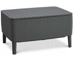 Stalas Keter, 76x56 cm, pilkas